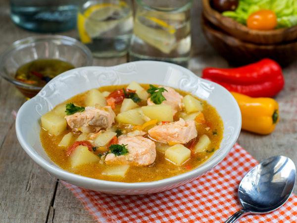 Curried Salmon Soup | Recipes | Dr. Weil's Healthy Kitchen