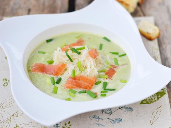 Salmon, Watercress & Sencha Soup | Recipe | Dr. Weil's Healthy Kitchen