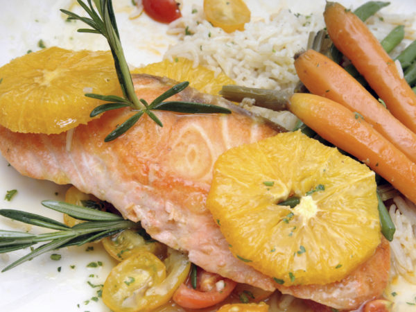 Seared Salmon With Orange Glaze | Recipes | Dr. Weil's Healthy Kitchen