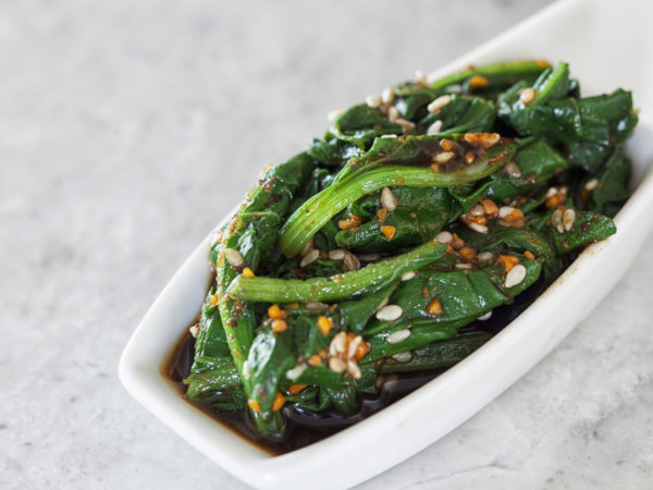 Spinach Goma Ae | Recipes | Dr. Weil's Healthy Kitchen