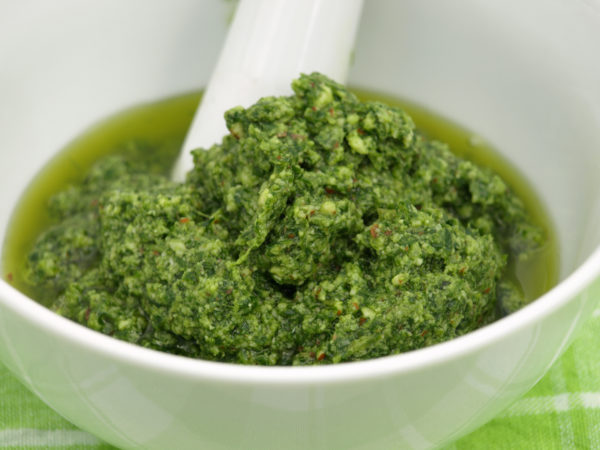 Sweet Pea and Lemon Pesto | Recipes | Dr. Weil's Healthy Kitchen