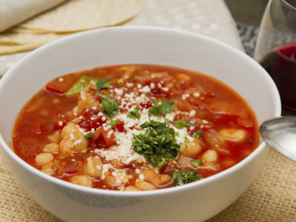 Tomato, Corn & Basil Soup | Recipes | Dr. Weil's Healthy Kitchen