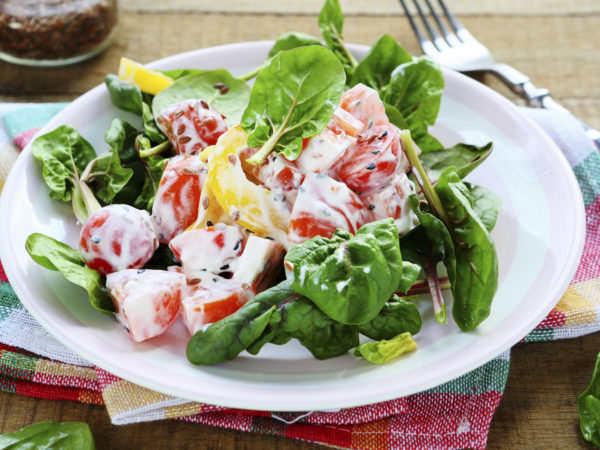 Turkish Spinach Salad | Recipes | Dr. Weil's Healthy Kitchen