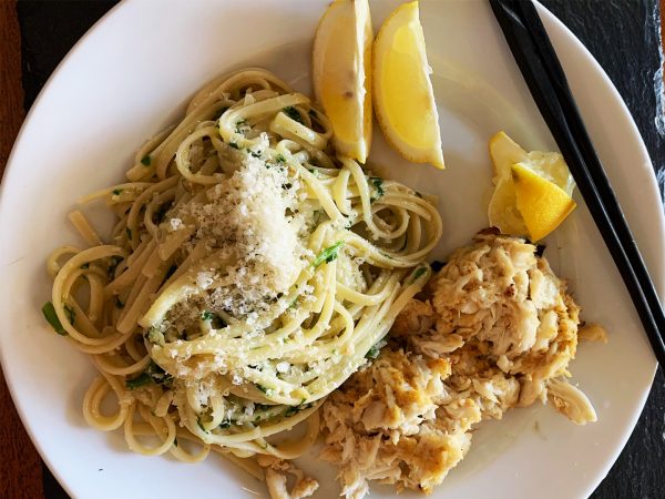 Wild Ramps Pesto On Spaghetti | Recipes | Dr. Weil's Healthy Kitchen