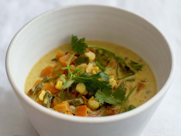 Sweet Potato Poblano Soup | Recipes | Dr. Weil's Health Kitchen